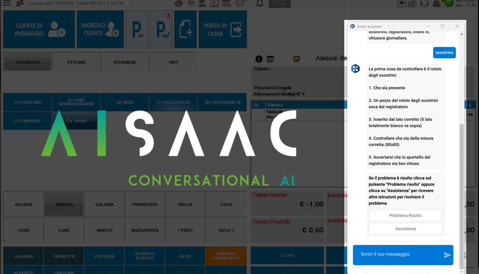 integrazione software con IA conversazionale